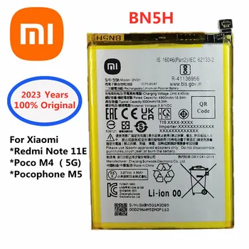 Нов Xiao Mi Оригинален висок Клас Батерия 5000 ма BN5H За Xiaomi Redmi Note11E/POCO M4 5G/Poco M5 Батерии за мобилни телефони Bateria