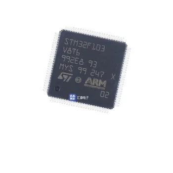НОВ ОРИГИНАЛЕН чип STM32F103V8T6 STM32F103 LQFP100, 5 бр./лот, микроконтролер НОВ ОРИГИНАЛЕН чип STM32F103V8T6 STM32F103 LQFP100, 5 бр./лот, микроконтролер 0