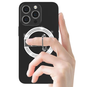 Нов титуляр за телефон с пръстен на пръста си Компактен, сгъваем държач за смартфон за Iphone12 13 Xiaomi Xiaomi 12 All Universal Phoneones