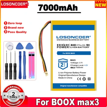 Нова батерия LOSONCOER капацитет от 7000 ма батерия за BOOX MAX3 Нова батерия LOSONCOER капацитет от 7000 ма батерия за BOOX MAX3 0