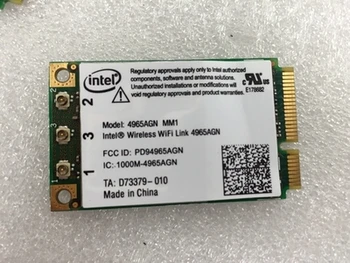 Нова безжична wlan карта за Intel WiFi Link 4965 AGN 802.11 A/b/g/n 2,4/5 Ghz wlan карта за HP Dv2000 Dv6000 Dv9000 480985-001