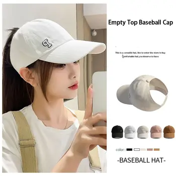 Нова завязанная в опашката косичка, бейзболна шапка за голф, дамски лятна спортна шапка за активна почивка, слънцезащитен крем, шапка с козирка, като на горния капак