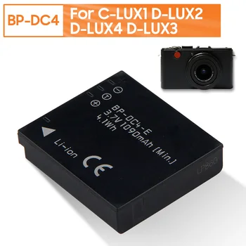 Новата работа на смени Батерия BP-DC4 За Leica C-LUX1 D-LUX2 D-LUX4 D-LUX3 Акумулаторна Батерия 1090 mah