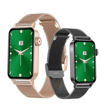 Нови луксозни часовници, модни умен часовник, дамски фитнес-тракери, монитор на сърдечната честота, спортни умни дамски часовници за Huawei, Xiaomi
