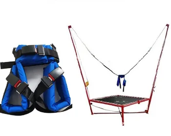 Обезопасителен колан за възрастни и деца, детска бънджи-въже за скачане на батут