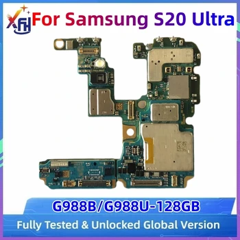 Оригиналната дънна Платка 5G За Samsung Galaxy S20 Ultra G988B G988U дънна Платка Версия EU USA с Пълни Чипове