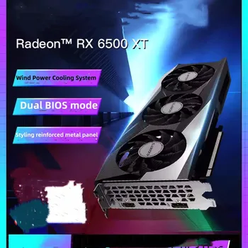 Подходящ за Gigabyte RX6500 XT Eagle изцяло нова конзола на настолен компютър AMD, киберспортивной игри, независима графика на AMD