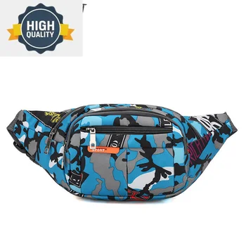 Поясная чанта JCHENSH, водоустойчив Оксфорд мъжки поясная чанта, камуфляжные пътни туристически чанта през рамо