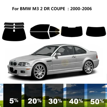 Предварително нарязани на нанокерамическая автомобили UV фолио за оцветяването на прозорци за BMW M3 E46 2 DR COUPE 2000-2006