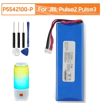 Преносимото батерия P5542100-P, за да JBL Pulse2 Pulse3 Pulse 2 Pulse 3 Bluetooth Аудио външен високоговорител Батерия 6000 mah