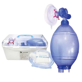 Прост дихателен топка от PVC, с устройство за аварийно изкуствена реанимация, медицинска помощ в дома, топка за реанимация, въздушна възглавница