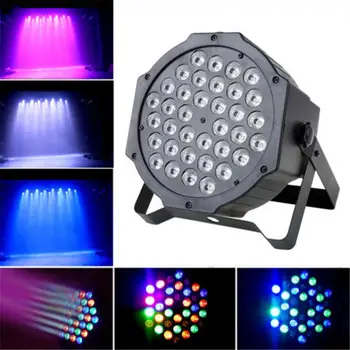 Професионален led кристална магически топка Par 36 RGB LED DMX живописна светлинен ефект Бар Осветление шоу стробоскоп DJ и дискотека с вечерна светлина KTV