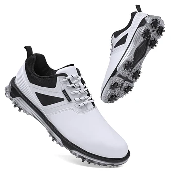 Професионални обувки за голф, за мъжете, удобни външни спортни маратонки за голф без шипове за мъже
