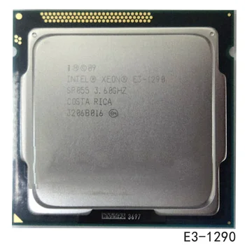 Процесор Intel Xeon E3-1290 E3 1290 e3 1290 четириядрен процесор LGA1155 процесор десктопный
