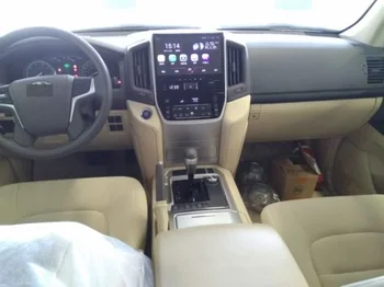 Радиото в автомобила Tesla Style Android За TOYOTA LAND CRUISER 200 LC200 2016-2020 GPS Навигация DSP PX6 Мултимедиен плейър Стерео