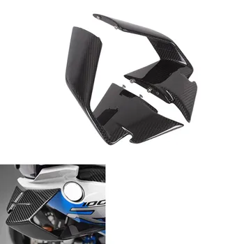 Размерът / видът на предните крилца за мотоциклети, изработени от въглеродни влакна, саржевый обтекател на предното стъкло, аксесоари за крило за BMW S1000RR S 1000 RR 2019 2020