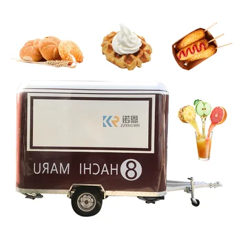 Ремарке за камион с храна CE, DOT за продажба, индивидуална количка за хранене, концессионная количка за продажба на чай, кафе, хот-дог