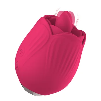 Розов издърпване, вылизывающий клитора, мини на 10-безжичен вибратор, с устройство за вылизывания език, устройство за вылизывания на зърната, стоки за възрастни