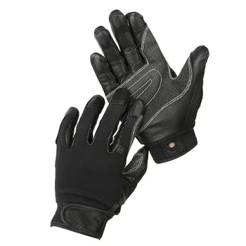 Ръкавици за планински склонове, ръкавици за катерене, нескользящие ръкавици от телешка кожа, за спорт на открито, износоустойчивост и практични