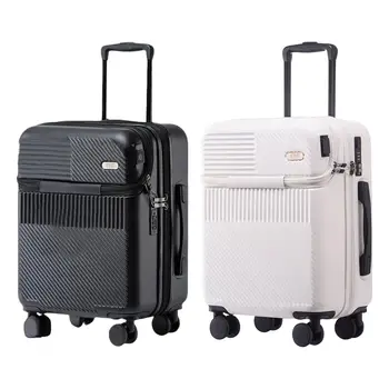 Ръчния багаж с копчета колела, куфар количка за бизнес пътувания