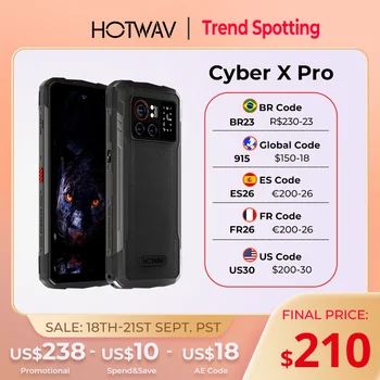 [Световна премиера] HOTWAV Cyber X Pro / Cyber X Здрав G99 12 GB / 8 GB + 256 GB 6,78 