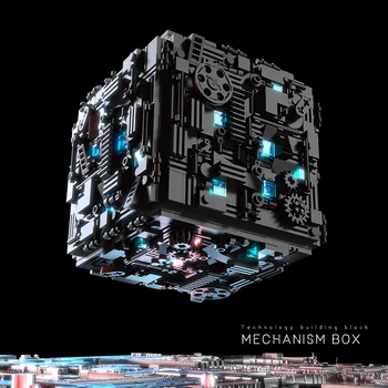 Седмото Поколение на Градивните елементи на Пъзел с Висока сложност на сглобяване, Кутия За Декриптиране механизъм, Строителни Блокове, Детска играчка