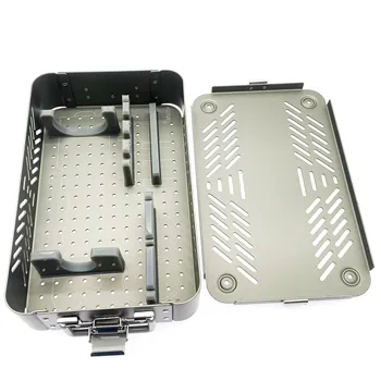 Стерилизационный кутия Алуминиев корпус за QS TPLO Saw Електрически ортопедични инструменти