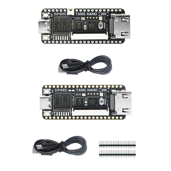 Такса FPGA CompactTang Nano20K с ниско закъснение 64 Mb SDRAM емулатор за NES и експерименти с програмно ядро
