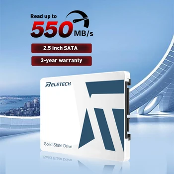 Твърд диск Reletech P400 SATA 128 GB, 256 GB, 512 GB И 1 TB SATA3 2.5-инчов вътрешен твърд диск за десктоп, лаптоп