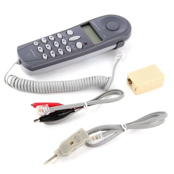 Телефонен тестер за проверка на ставата телефон, този инструмент, набор от мрежови кабели, устройството C019 за проверка на повреда на телефонната линия