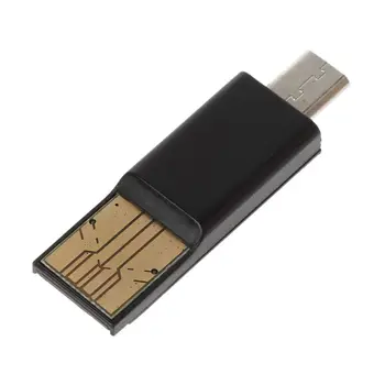Универсален Адаптер за мини-SIM-карти 5 в 1 За Съхранение на Комплекта калъфи за nano Micro SIM-карти, Аксесоари за четец на карти памет TF