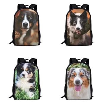 Ученически чанти Bernese Mountain Dog-за деца, всекидневни голяма раница за момчета, Hanma Yujiro, детски чанти за книги, чанта Mochila