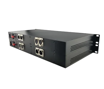 Хо-link 20/40/60/80 км XLR Balance 2 Двупосочни Аудио Конвертор На Оптичен Преобразувател однорежимный източник на захранване