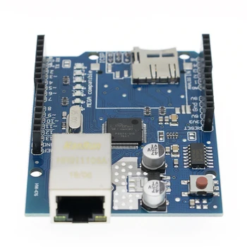 Щит Ethernet Shield W5100 R3 UNO Mega 2560 1280 328 UNR R3 W5100 Такса за разработка за arduino