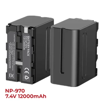 NP-F970 NP-F960 NP-F930 NP-F950 Подмяна на 12000 mah, Съвместима с батерии Sony DCR-VX2100, FDR-AX1, HDR-AX2000, HDR-FX7, HVL-LBPB NP-F970 NP-F960 NP-F930 NP-F950 Подмяна на 12000 mah, Съвместима с батерии Sony DCR-VX2100, FDR-AX1, HDR-AX2000, HDR-FX7, HVL-LBPB 1