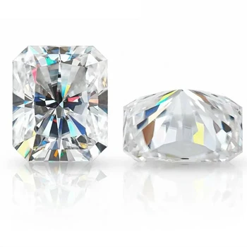 Отличен лучезарный приятелка, без муассанит, многоцветен, D-цвят, блестящи скъпоценни камъни, преминават diamond тест на всички размери за бижута Отличен лучезарный приятелка, без муассанит, многоцветен, D-цвят, блестящи скъпоценни камъни, преминават diamond тест на всички размери за бижута 1