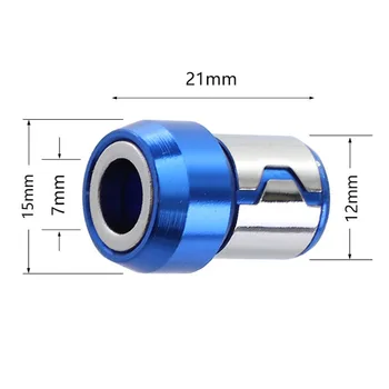 Универсален магнитен пръстен 1/4 метална отвертка Магнитен пръстен за устойчив на корозия тренировки с опашка 6,35 мм, мощно пръстен с магнит Универсален магнитен пръстен 1/4 метална отвертка Магнитен пръстен за устойчив на корозия тренировки с опашка 6,35 мм, мощно пръстен с магнит 1