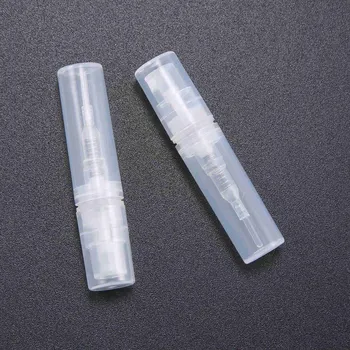 1200 бр 2 мл прозрачен пластмасов инхалатор Малка козметична опаковка спрей флакони за парфюми 1200 бр 2 мл прозрачен пластмасов инхалатор Малка козметична опаковка спрей флакони за парфюми 2