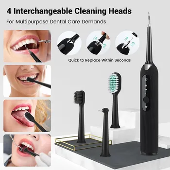 USB презареждане Вибрираща звукова стоматологичен скалер за премахване на зъбен камък, петна по зъбите, инструмент за почистване на зъбен камък, избелване на зъби, директна доставка USB презареждане Вибрираща звукова стоматологичен скалер за премахване на зъбен камък, петна по зъбите, инструмент за почистване на зъбен камък, избелване на зъби, директна доставка 2