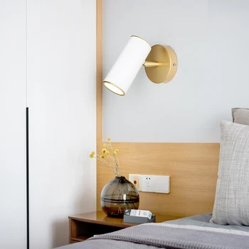 Модерният led, с монтиран на стената лампа, черен, бял, с монтиран на стената лампа, регулируем ъгъл на наклон, алуминиева лампа за спални /баня, огледално стълбище осветление Модерният led, с монтиран на стената лампа, черен, бял, с монтиран на стената лампа, регулируем ъгъл на наклон, алуминиева лампа за спални /баня, огледално стълбище осветление 3