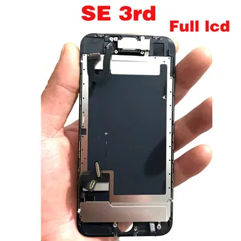 Оригинален Актуализиран Дисплей За iPhone SE 2022 3-то поколение С Пълно LCD екран + Резервни Части за предна камера Оригинален Актуализиран Дисплей За iPhone SE 2022 3-то поколение С Пълно LCD екран + Резервни Части за предна камера 3