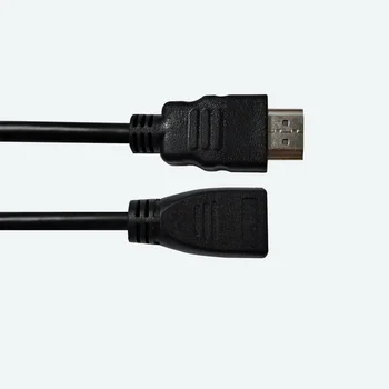 HDMI-съвместим удлинительный кабел от мъжа към жената, 4K, 3D, HDMI-съвместим удължен кабел 1,4 за HD-tv, LCD лаптоп, проектор PS3 HDMI-съвместим удлинительный кабел от мъжа към жената, 4K, 3D, HDMI-съвместим удължен кабел 1,4 за HD-tv, LCD лаптоп, проектор PS3 4