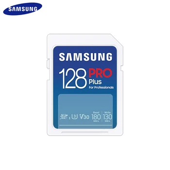 SAMSUNG PRO Plus SD Карта Памет от 128 GB, 256 GB 4K U3 V30 EVO Plus Флаш Памет SD-Картата е 32 GB 64 GB SD Карти 512 GB За Камерата SAMSUNG PRO Plus SD Карта Памет от 128 GB, 256 GB 4K U3 V30 EVO Plus Флаш Памет SD-Картата е 32 GB 64 GB SD Карти 512 GB За Камерата 4
