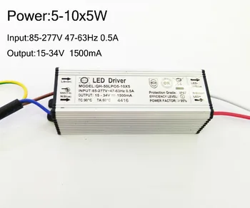 Водоустойчива led драйвер ip67 за led прожектор с мощност 10 W 20 W 30 W 50 W Водоустойчива led драйвер ip67 за led прожектор с мощност 10 W 20 W 30 W 50 W 4