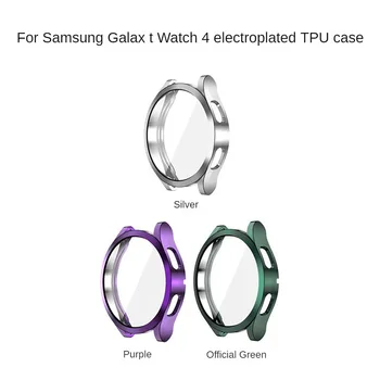 Идеален за Samsung Galaxy Watch, защитен калъф за часа от мека TPU, all inclusive, галванична капак за часа Идеален за Samsung Galaxy Watch, защитен калъф за часа от мека TPU, all inclusive, галванична капак за часа 4