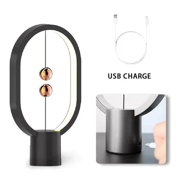 Креативен лампа за баланс, магнитен led нощна светлина, лампа за левитация, USB, нощно шкафче за спалня, нощно декоративна лампа Креативен лампа за баланс, магнитен led нощна светлина, лампа за левитация, USB, нощно шкафче за спалня, нощно декоративна лампа 4