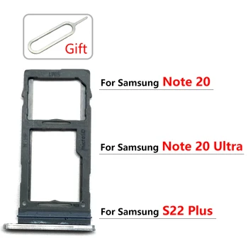 За Samsung Note 20 Ultra S22 Плюс Слот за Две sim-карти, Титуляр на Тавата, Гнездо За Четец на карти Nano Micro SD, Резервни Части За Samsung Note 20 Ultra S22 Плюс Слот за Две sim-карти, Титуляр на Тавата, Гнездо За Четец на карти Nano Micro SD, Резервни Части 5