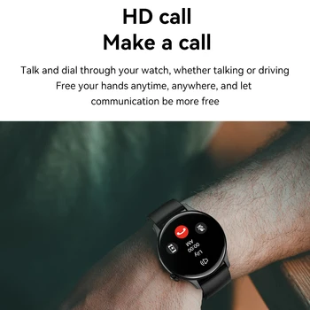 Новите смарт часовници с NFC за мъже, разговори за Bluetooth, потребителски тапети, монитор на сърдечната честота, кръвното налягане, съня, AMOLED HD екран за Huawei Новите смарт часовници с NFC за мъже, разговори за Bluetooth, потребителски тапети, монитор на сърдечната честота, кръвното налягане, съня, AMOLED HD екран за Huawei 5