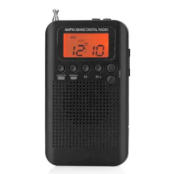 РЧР-104 Цифрова мини карманное AM FM-радио с LCD дисплей 40 мм високоговорители-шофьор РЧР-104 Цифрова мини карманное AM FM-радио с LCD дисплей 40 мм високоговорители-шофьор 5